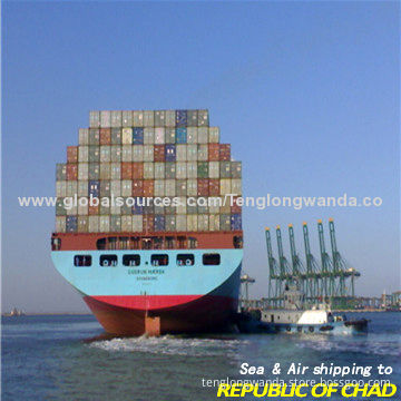 FCL LCL Sea Cargo to N'djamena of Republic of Chad from Qingdao Xiamen